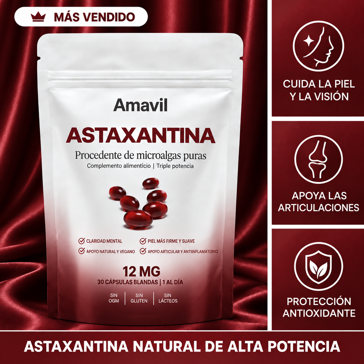 Astaxanthin Amavil