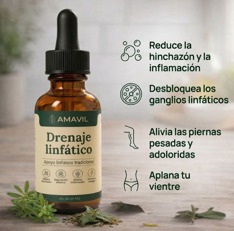 Gotas para Drenaje Linfático