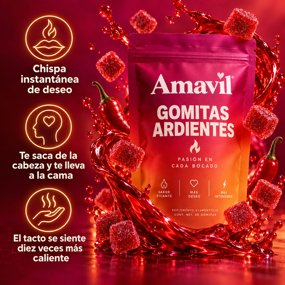 Gomitas Ardientes