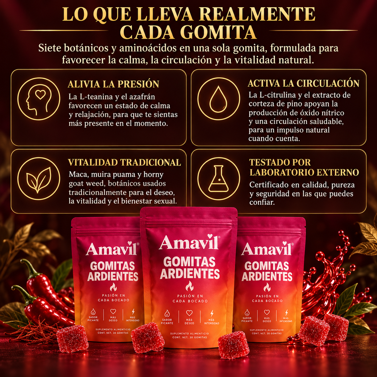 Gomitas Ardientes