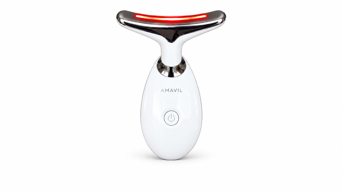 Masajeador Facial LED 7 en 1 Amavil